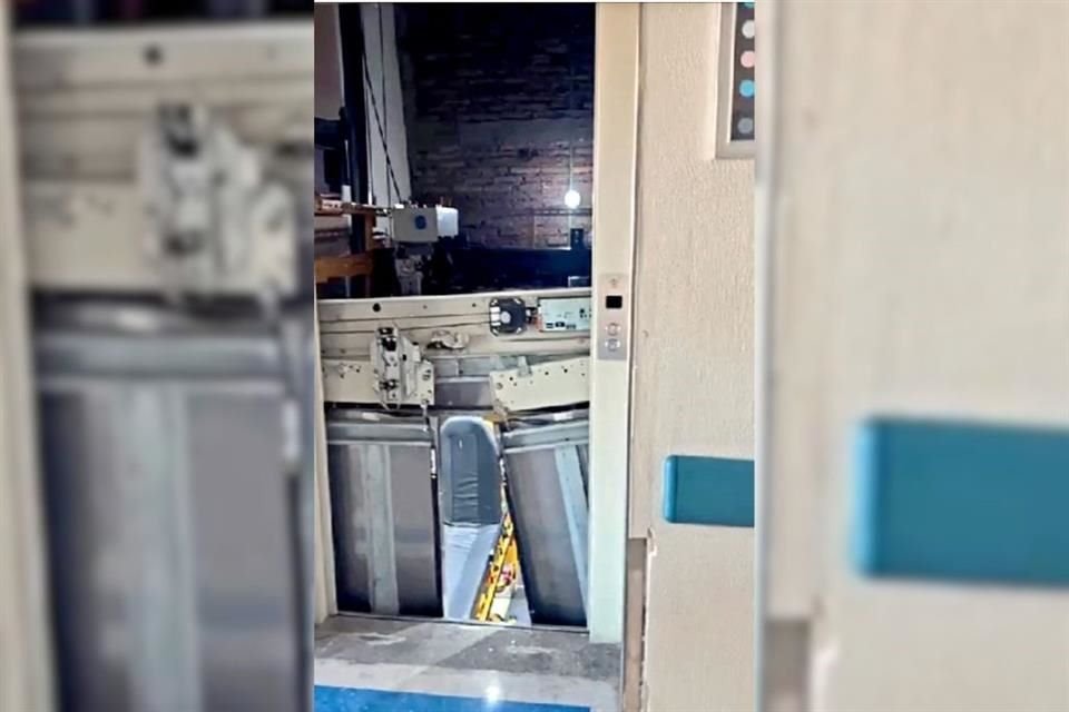 Ocho personas, entre las que había adultos mayores, fueron rescatadas luego que fallara el elevador del Hospital General 46 de Guadalajara.