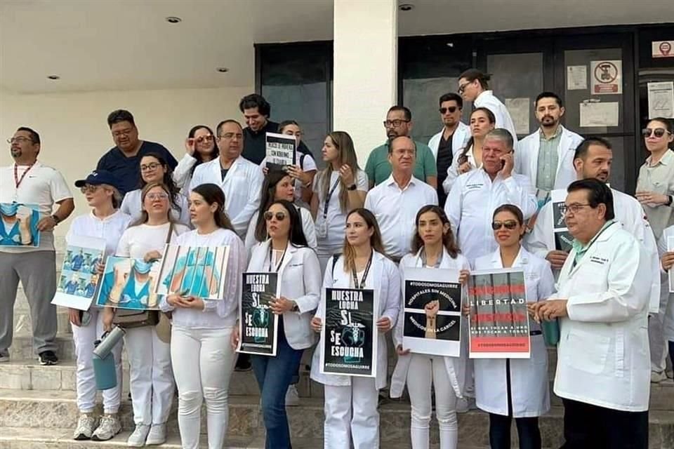 Manifestación en Hermosillo, Sonora.