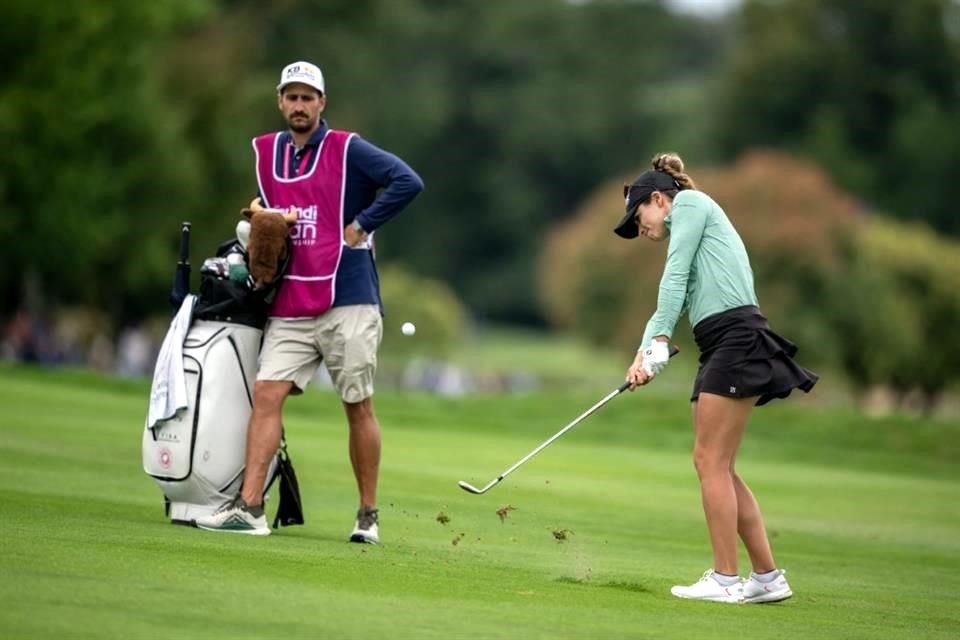 Gaby López finalizó en el tercer puesto del Evian Championship en Francia.