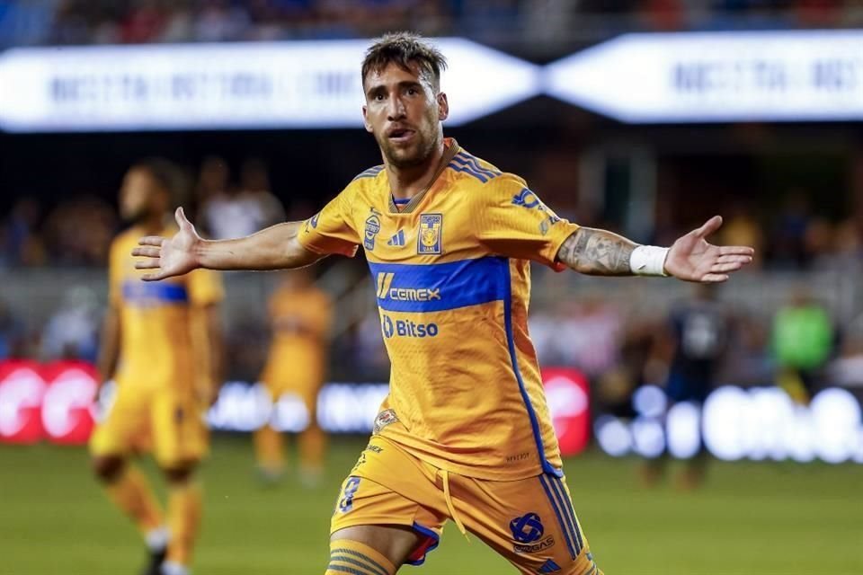 Fernando Gorriarán puso en ventaja a los Tigres al minuto 18 del encuentro.