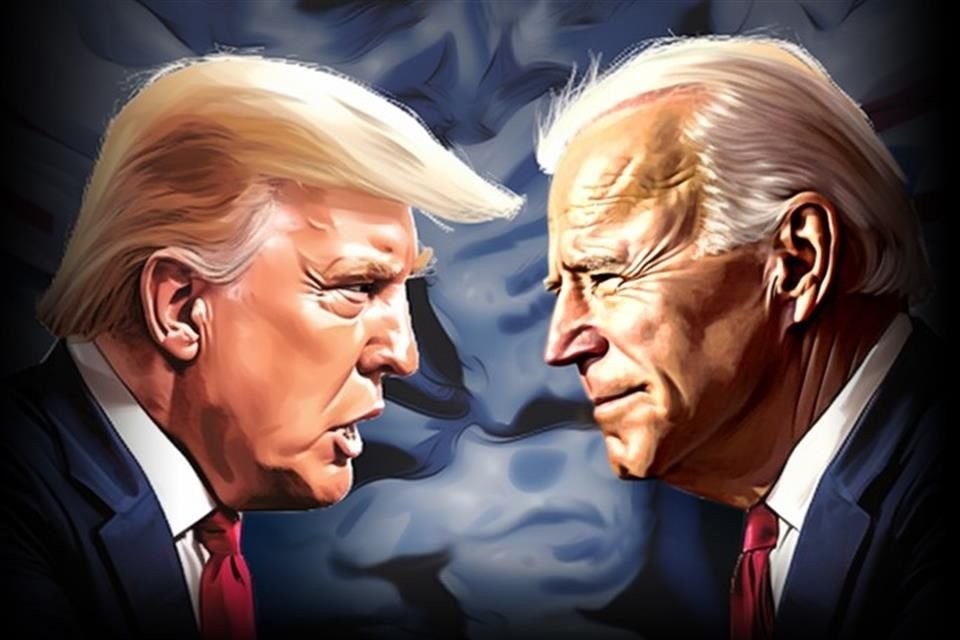 Trump y Biden están empatados en las presidenciales de 2024, según encuesta de The NYT.