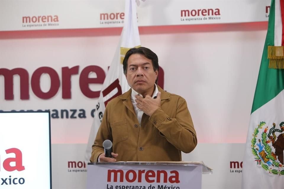 Mario Delgado, dirigente de Morena.