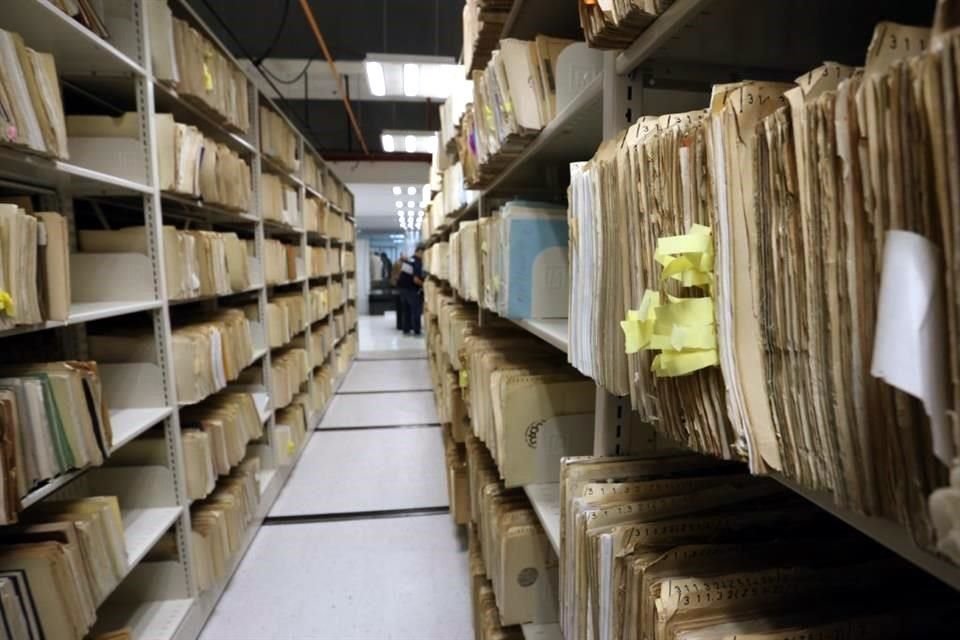 El Archivo Nacional de Arqueología, antes Archivo Técnico de la Coordinación Nacional de Arqueología, consta de 2 mil 44 metros lineales de documentos.