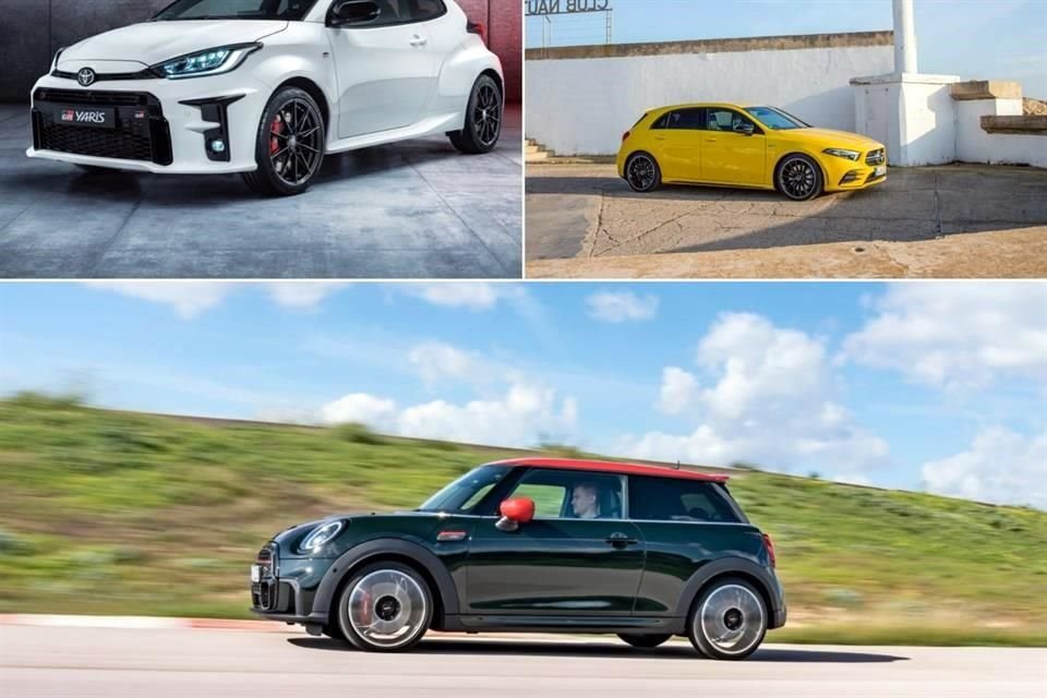 Estos tres autos se distinguen por su alto desempeño.