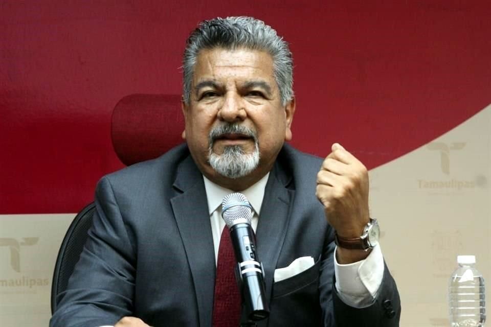 Jorge Cuéllar Montoya, vocero de Seguridad de Tamaulipas.