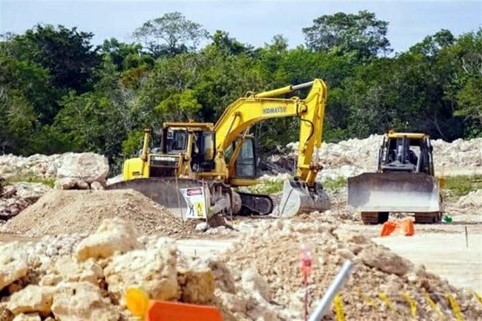 Apenas hace tres días, los trabajadores de la zona bloquearon las obras.