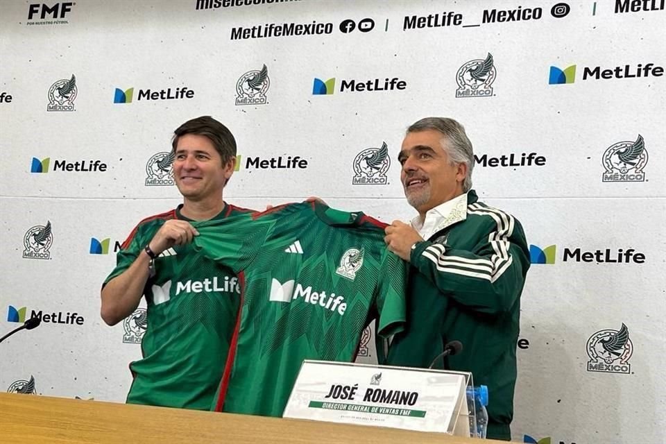 En el Centro de Alto Rendimiento, la Selección Mexicana presentó a MetLife como nuevo patrocinador de la escuadra Tricolor de cara al Mundial de Norteamérica 2026.