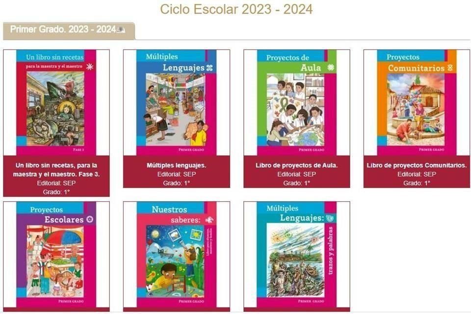 La Conaliteg abrió el público, sólo en formato digital, los nuevos libros de texto gratuitos para educación primaria, reveló la SEP.