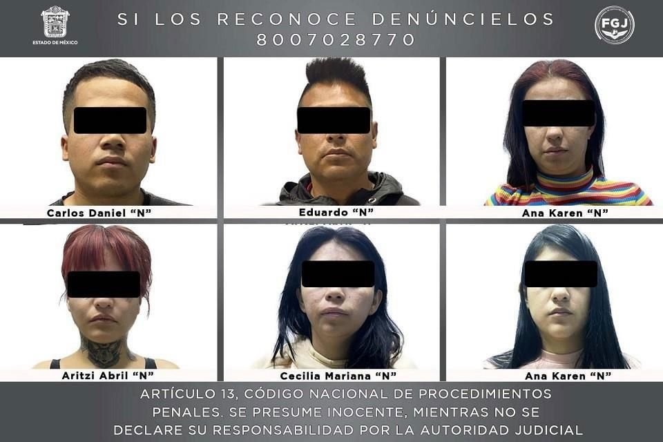 Los seis detenidos, cuatro de ellas meseras acompañantes, son investigados por el delito de homicidio. 