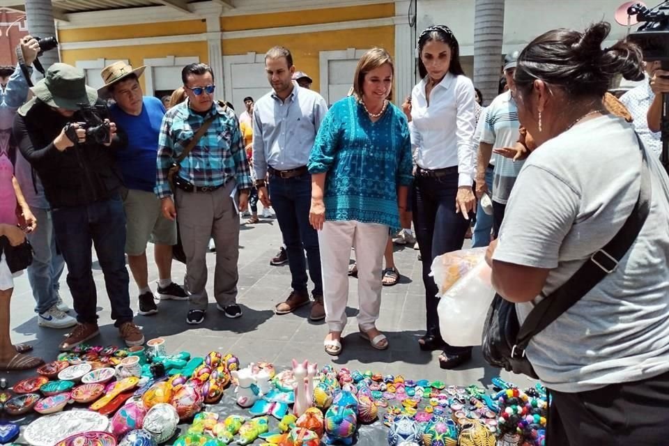 Xóchitl Gálvez se dio cita en Tampico en sus actividades como una de los cuatro aspirantes que pasaron a la segunda etapa del Frente Amplio por México.