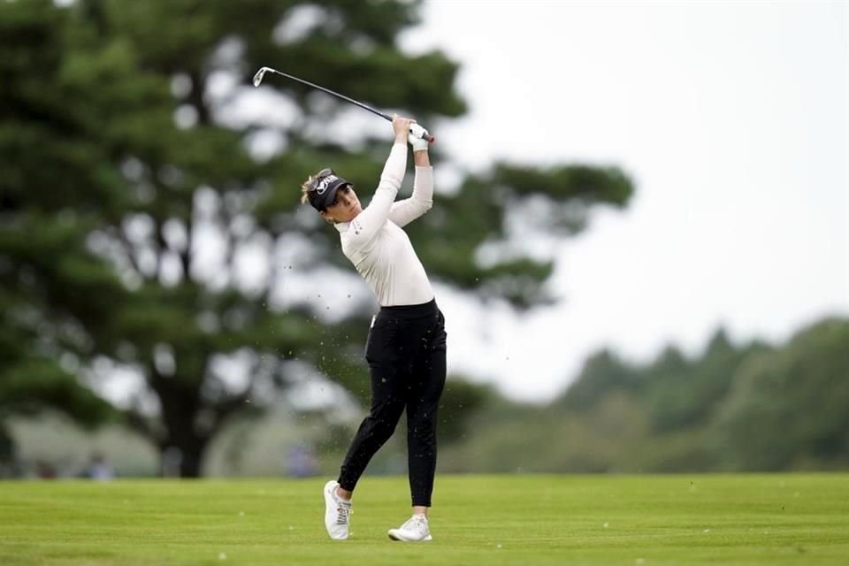 La mexicana no tuvo una buena jornada en el Abierto Británico y cayó hasta el lugar 17 tras estar en el Top 5 del certamen.