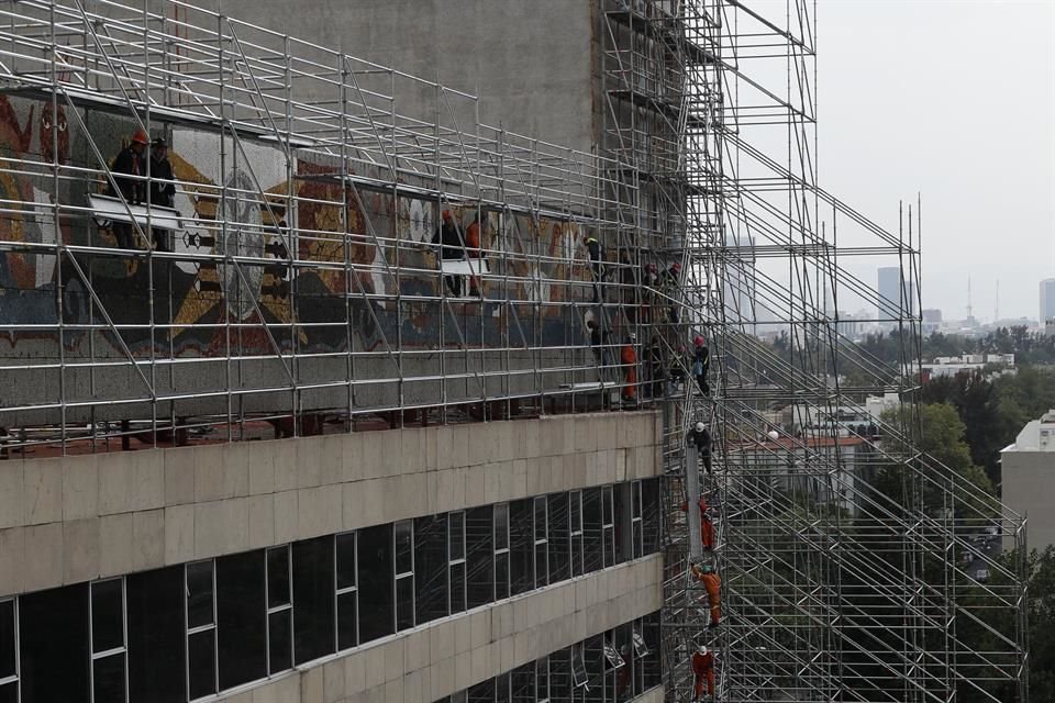 Rescate murales Centro SCOP.