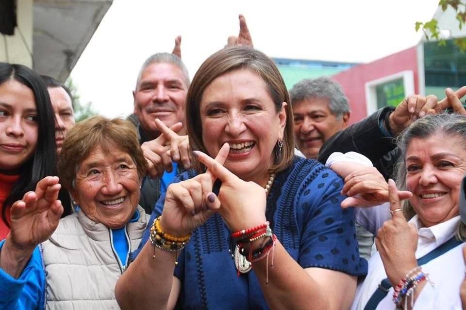 Gálvez en la Alameda Central de Toluca.