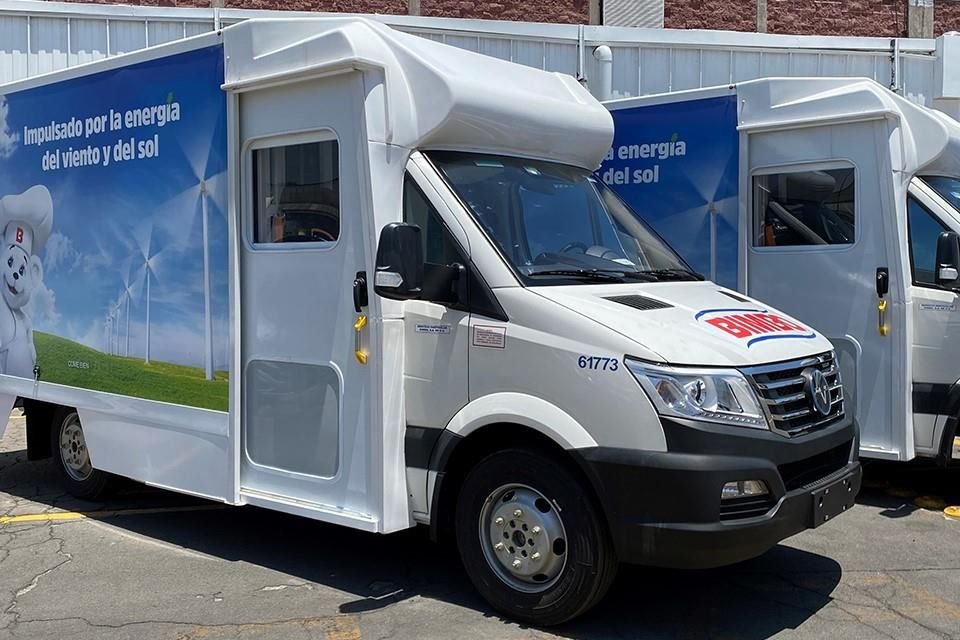 Duplicará Grupo Bimbo flotilla de vehículos eléctricos