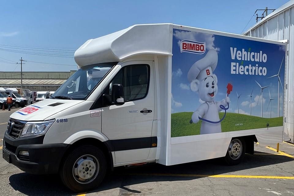 Duplicará Grupo Bimbo flotilla de vehículos eléctricos