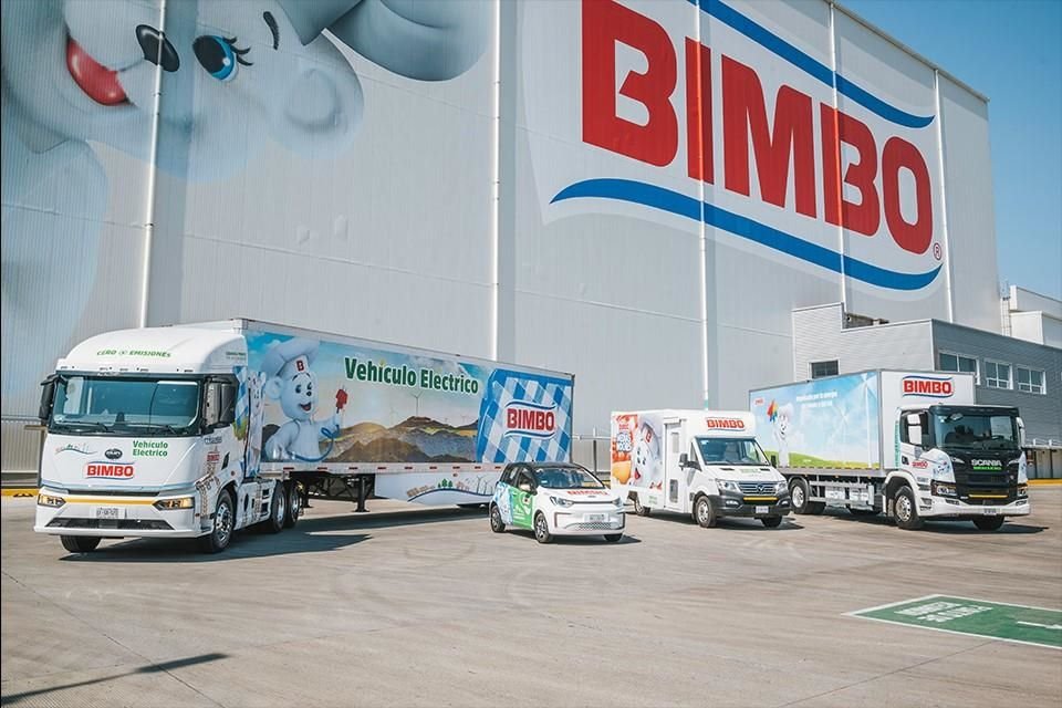 Duplicará Grupo Bimbo flotilla de vehículos eléctricos
