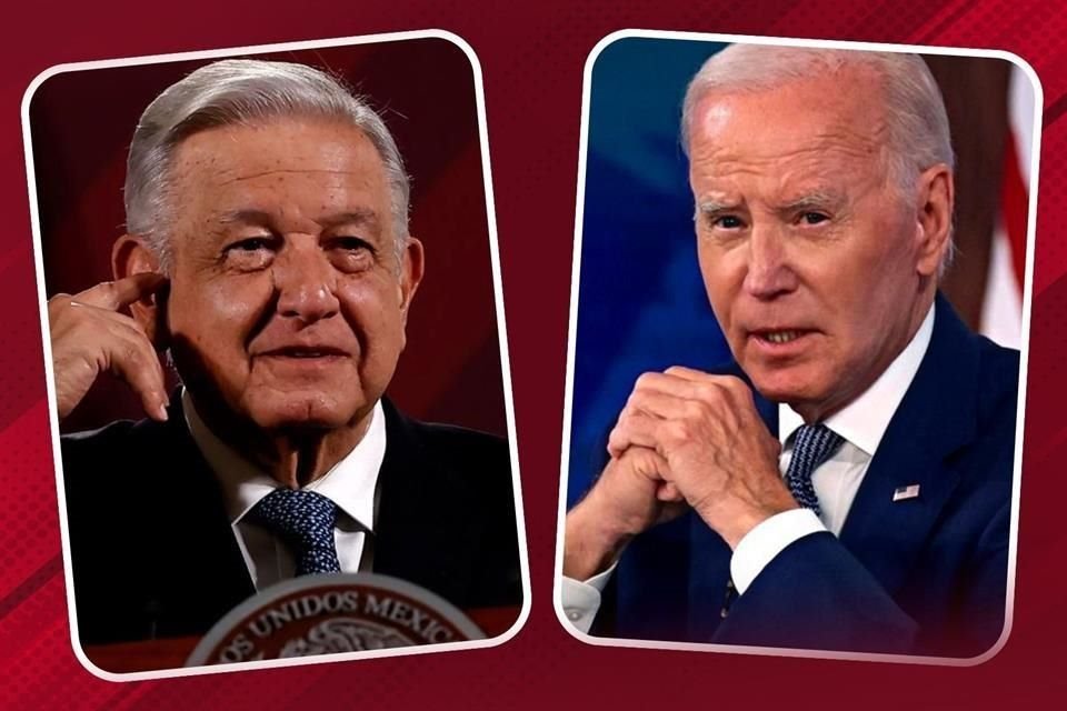 El Presidente López Obrador reveló que en llamada telefónica acordó con su homólogo de EU, Joe Biden, mantener abierta la frontera.