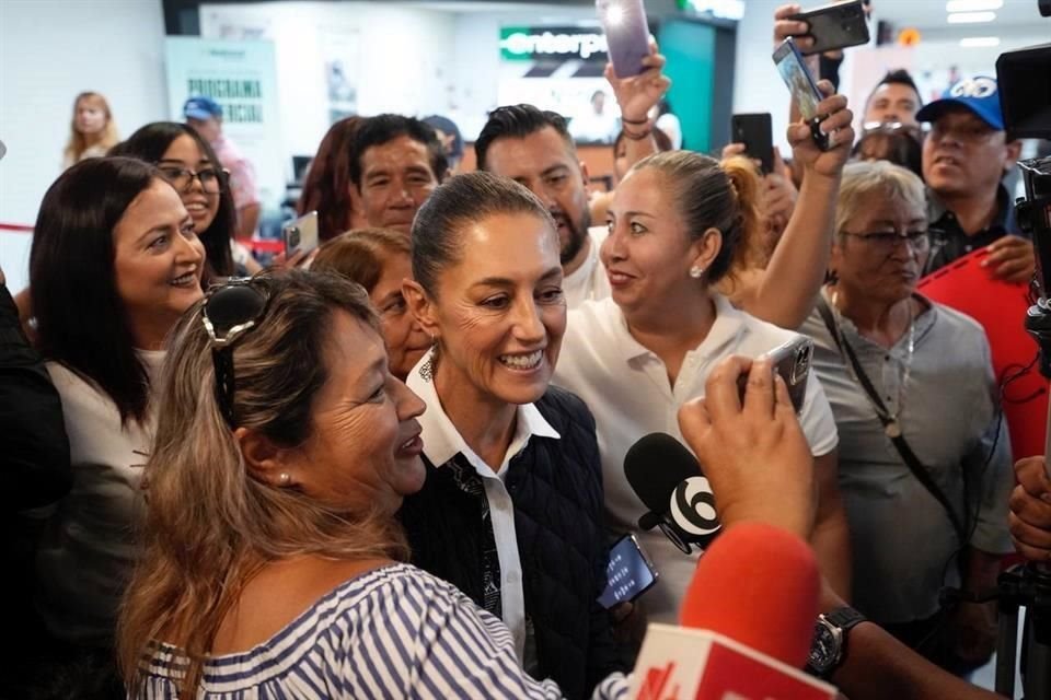 La aspirante realizará una gira en Chihuahua.