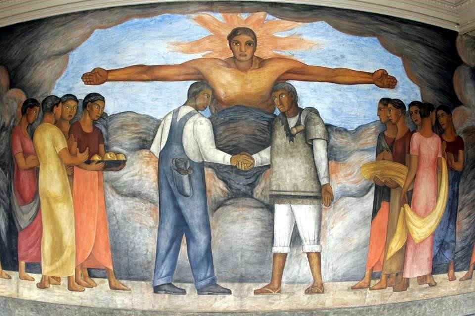 Este año se cumple el 95 aniversario de la culminación de los murales de Rivera.