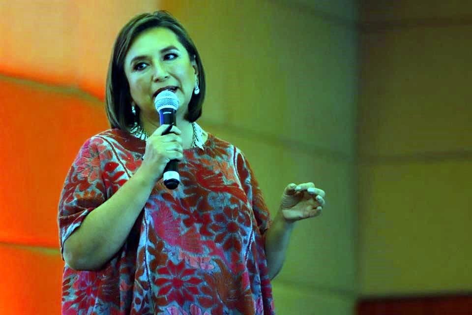 Gálvez durante el foro que organizó el Frente Amplio el pasado 10 de agosto.