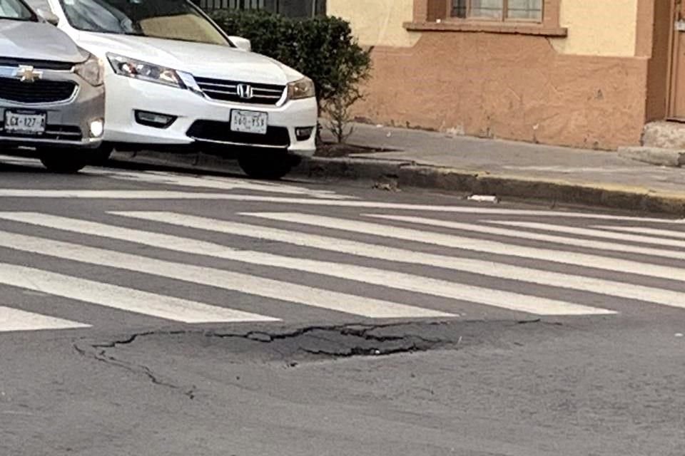 DOMINGO El usuario de X @drperiotorres difundió esta fotografía y la advertencia del hundimiento.