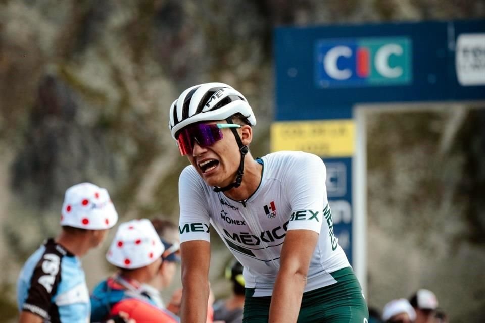 Isaac se convirtió en el primer mexicano en ganar una etapa del Tour de l'Avenir en la historia.