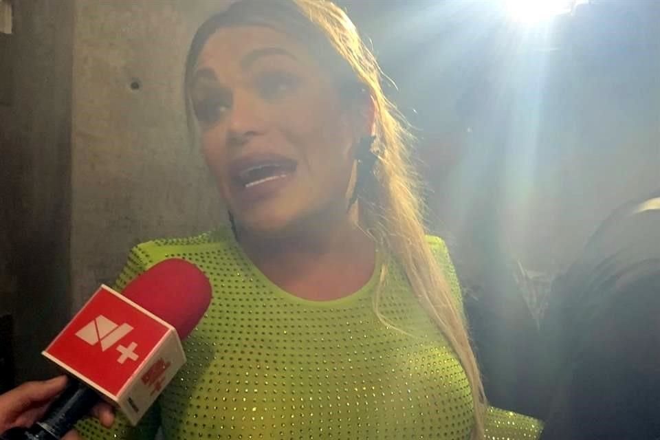 Wendy Guevara llegó a Monterrey, donde participará en programas de TV.