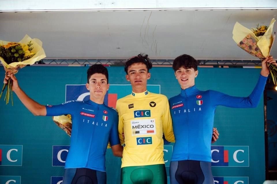 Del Toro (Centro) toma con calma el título del Tour de Francia Sub 23.