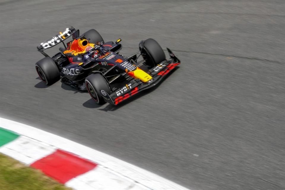 Max Verstappen lideró la primera práctica del GP de Italia.