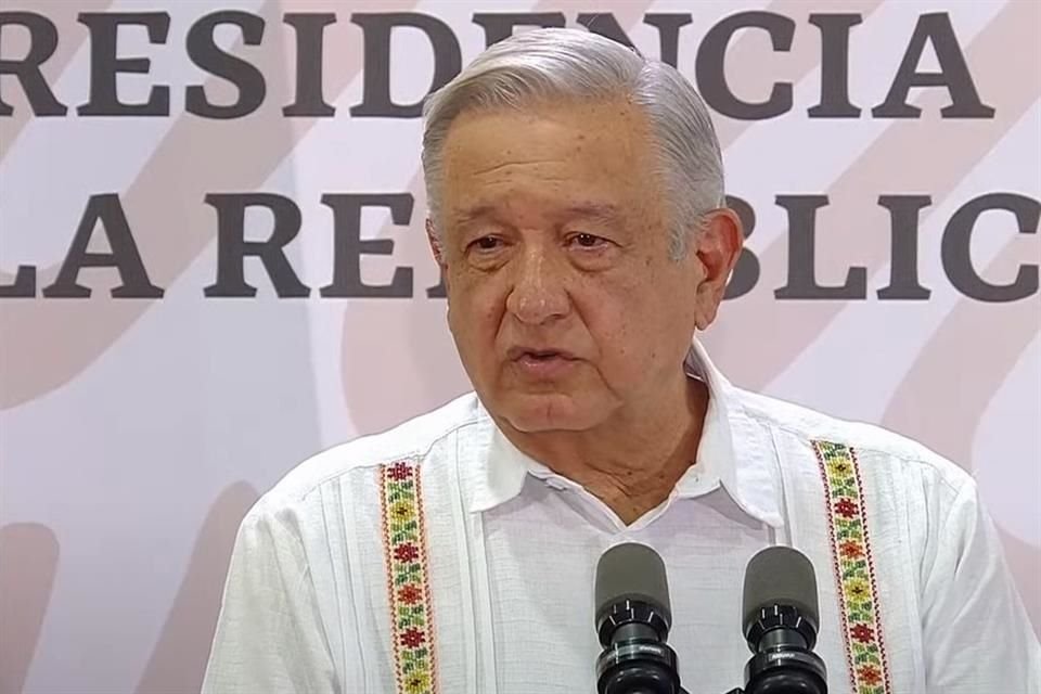 AMLO ofrece su 5to informe desde Campeche.