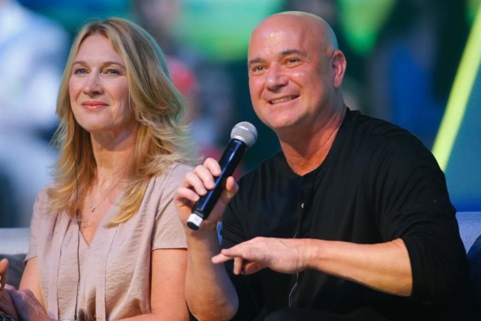 Steffi Graff y Andre Agassi compartieron sus consejos.