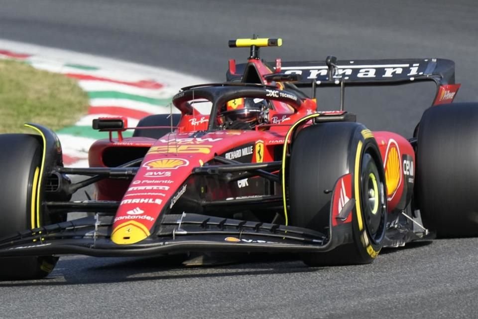 Carlos Sainz se llevó la pole position para el Gran Premio de Italia.