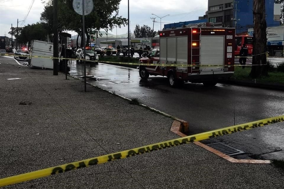 El incidente ocurrió frente al centro comercial Parque Vía Vallejo.