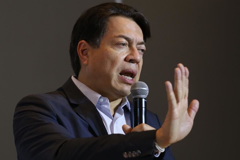 Mario Delgado, dirigente nacional de Morena.