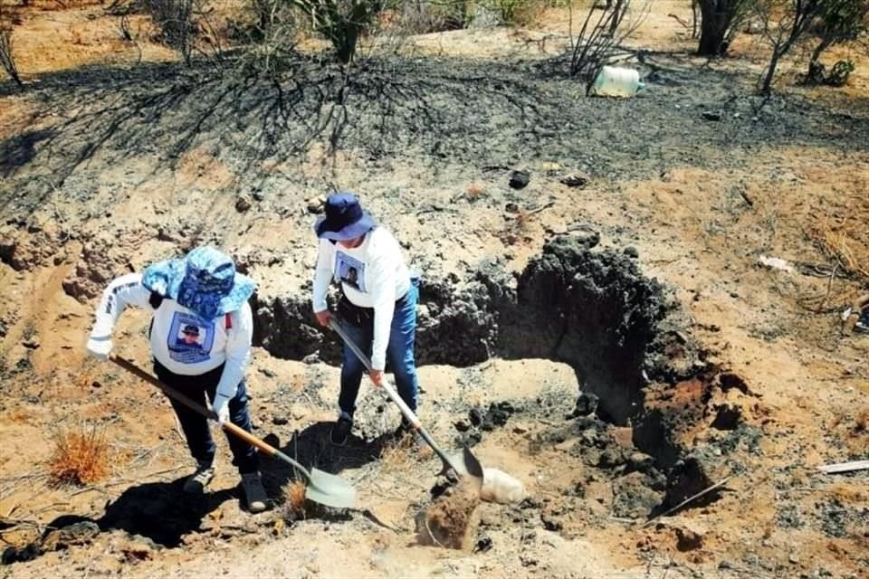 Labores de búsqueda de este viernes 8 de septiembre.