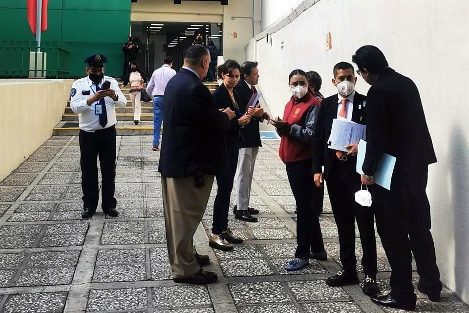 Abogados de las víctimas acudieron ayer a la última de las audiencias inmediatas.