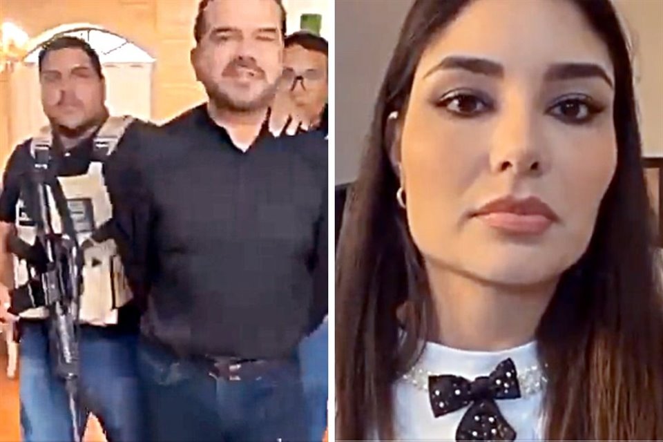 Mientras la Alcaldesa, Geraldine Ponce, transmitía en redes, los agentes, con armas de alto poder, detuvieron al jefe de Gabinete de Tepic. 