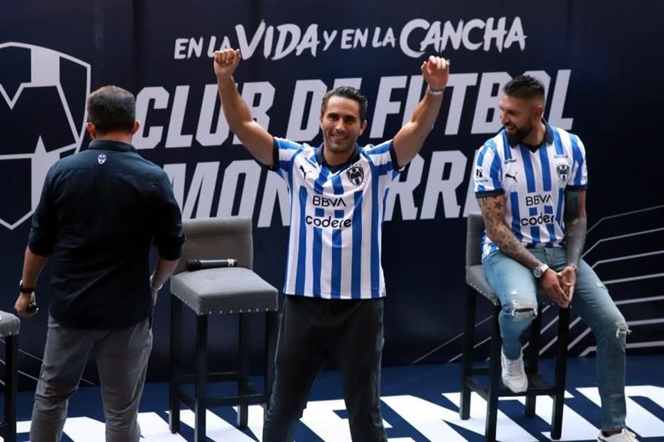 Aldo De Nigris también estuvo en el evento.