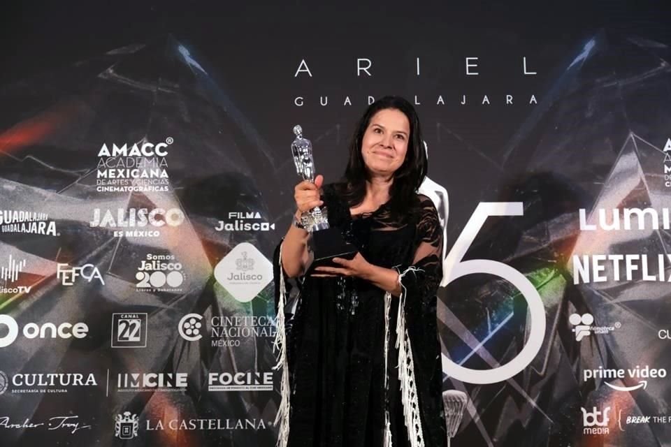 Arcelia Ramírez fue reconocida como Mejor Actriz.