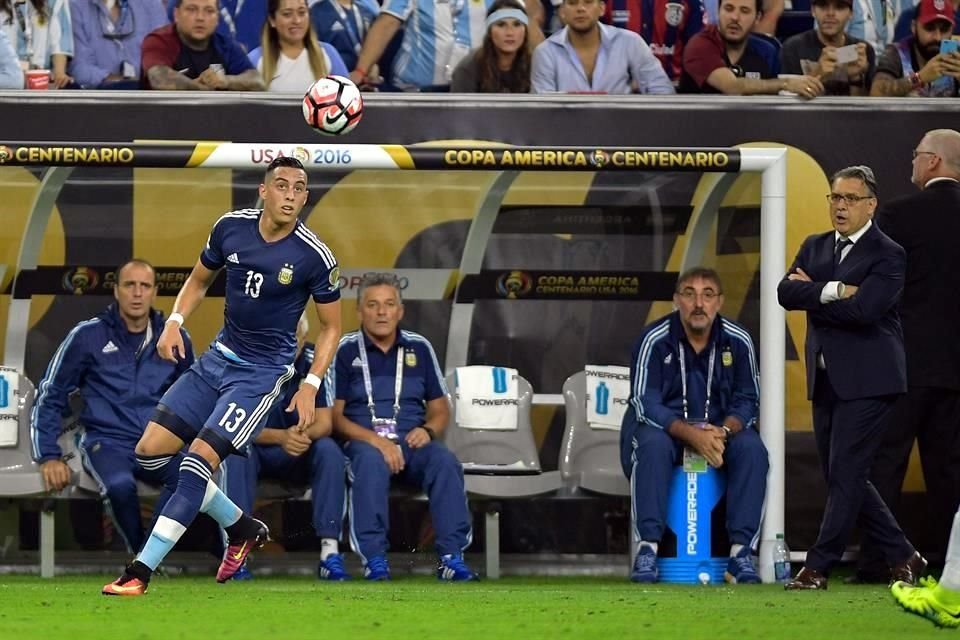 Ramiro Funes Mori debutó con la selección de Argentina cuando Gerardo Martino era el DT.