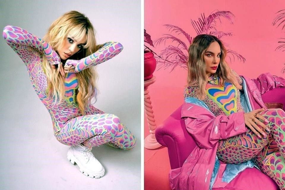 Danna Paola y Belinda causaron polémica tras aparecer en redes sociales vestidas con el mismo traje.
