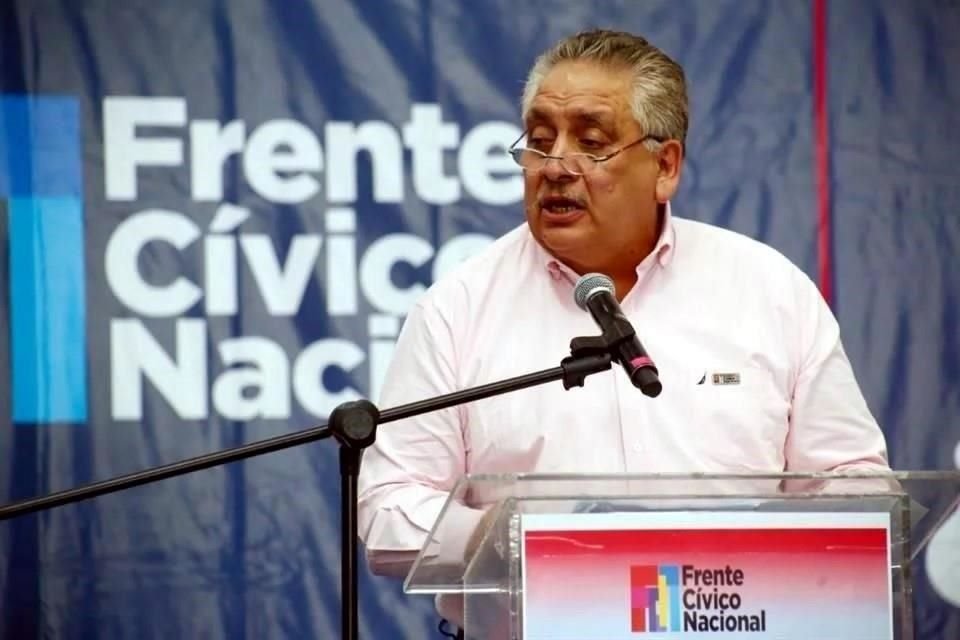 Guadalupe Acosta Naranjo, vocero de Unid@s y del Frente Cívico Nacional