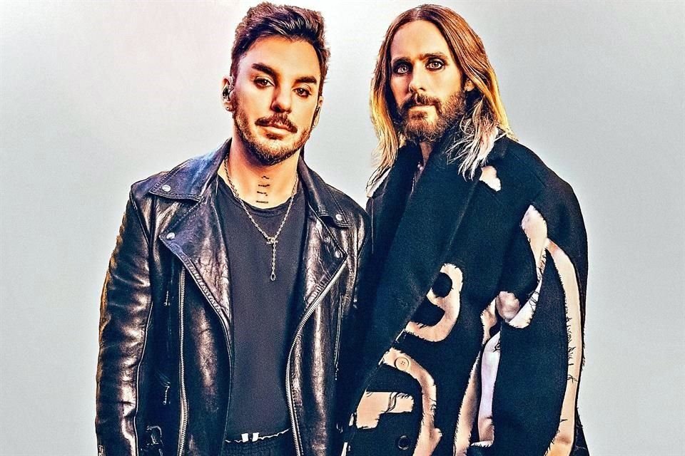 Acredita Jared Leto longevidad de su banda de rock, Thirty Seconds to Mars, a la gran química con su hermano, Shannon; alistan show en CDMX.