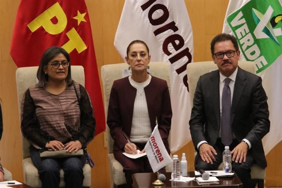 Claudia Sheinbaum en la Cámara de Diputados.