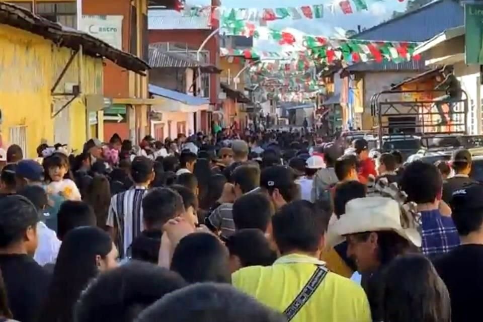 El Municipio de Guadalupe y Calvo organizó varias actividades en el marco de las fiestas patrias.