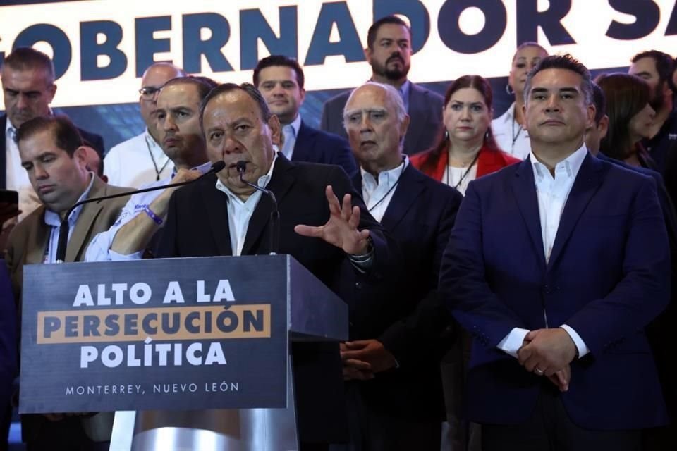 La postura de los dirigentes del Frente Amplio Opositor se dio a conocer durante una conferencia en Monterrey.