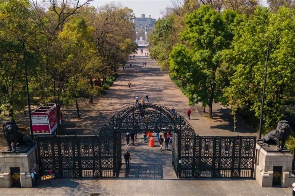 'Las obras de mantenimiento se llevarán a cabo en la emblemática Puerta de los Leones, la Calzada Juventud Heroica, en el acceso de Puente Metro y en el Altar a la Patria', detalló la Sedema.