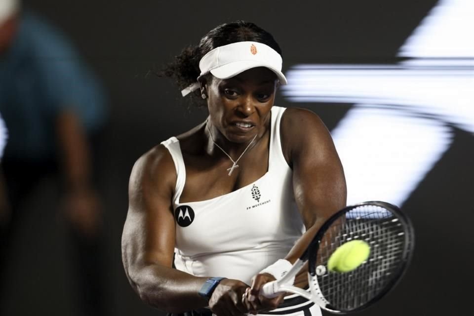 Sloane Stephens debutó con un triunfo en el GDL Open AKRON WTA 1000.