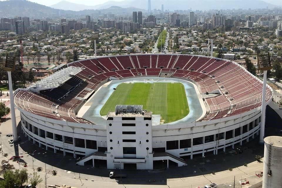 El estadio sede de los Juegos Panamericanos.