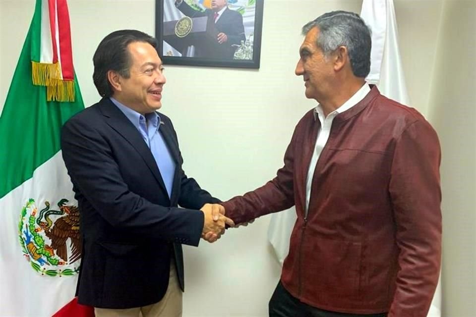 Mario Delgado y Américo Villarreal.